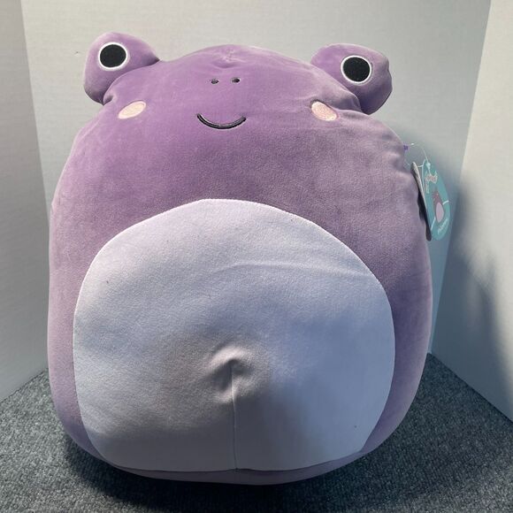 Squishmallows Original 16-Inch Philomena Purple Toad - Official Jazwares Plush - Picture 1 of 7